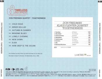 CD Don Friedman / Klaus Flenter Quartet: Togetherness LTD