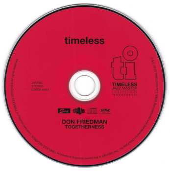 CD Don Friedman / Klaus Flenter Quartet: Togetherness LTD