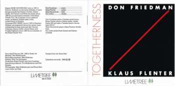 CD Don Friedman / Klaus Flenter Quartet: Togetherness LTD
