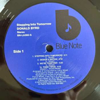 LP Donald Byrd: Stepping Into Tomorrow