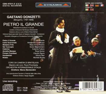 2CD Gaetano Donizetti: Pietro Il Grande