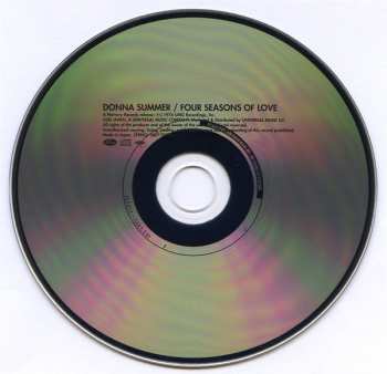 CD Donna Summer: Four Seasons Of Love LTD