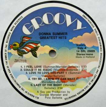 LP Donna Summer: Greatest Hits
