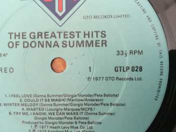 LP Donna Summer: The Greatest Hits Of Donna Summer