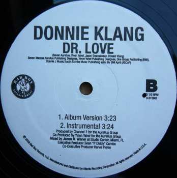 LP Donnie Klang: Take You There / Dr. Love
