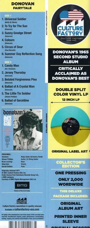 LP Donovan: Fairytale  CLR