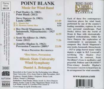 CD Jennifer Higdon: Point Blank