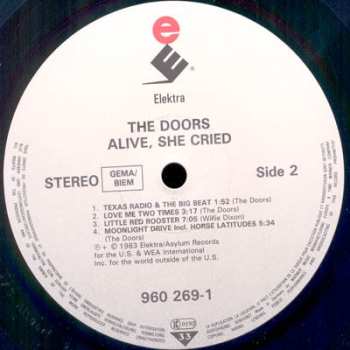 LP The Doors: Alive, She Cried