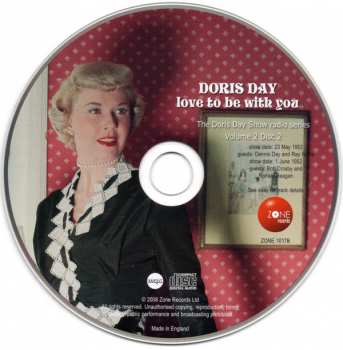 2CD Doris Day: Love To Be With You: The Doris Day Show Volume 2