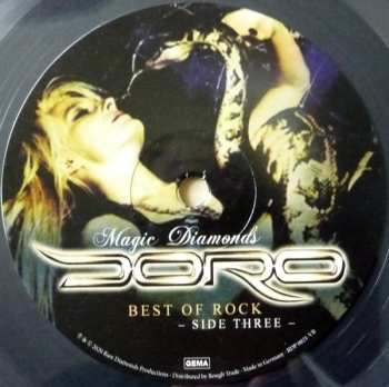 4LP/CD/Box Set Doro: Magic Diamonds - Best Of Rock, Ballads & Rare Treasures CLR | LTD