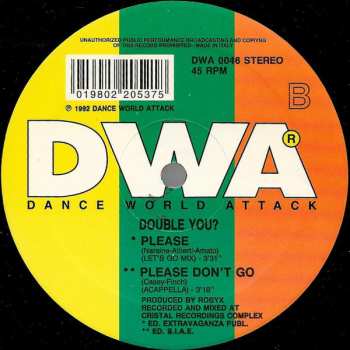 LP Double You: Please Don't Go
