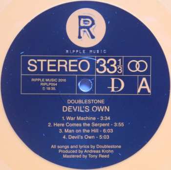 LP Doublestone: Devil's Own/Djævlens Egn CLR