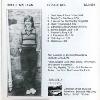 CD Dougie Maclean: Craigie Dhu