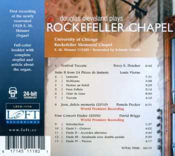 CD Douglas Cleveland: Douglas Cleveland Plays Rockefeller Chapel