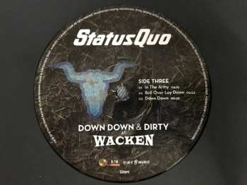 2LP/DVD Status Quo: Down Down & Dirty At Wacken LTD