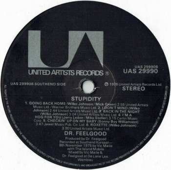 LP Dr. Feelgood: Stupidity