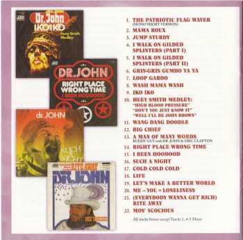 CD Dr. John: The Atco/Atlantic Singles 1968-1974