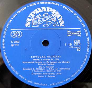 2LP Drahomír Illík: Lovecká Setkání (2xLP)