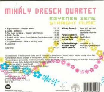 CD Dresch Quartet: Egyenes Zene (Straight Music)