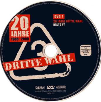 2DVD Dritte Wahl: Kinder, Wie Die Zeit Vergeht - 20 Jahre Dritte Wahl