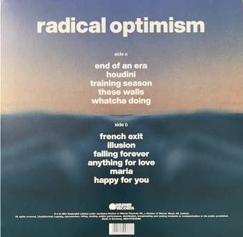 LP Dua Lipa: Radical Optimism CLR