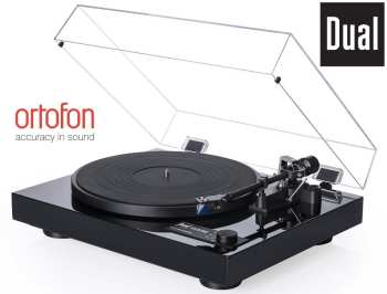 Audiotechnika DUAL CS 618Q High End Čierny Klavírny lak + Ortofon
