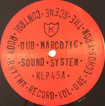 LP Dub Narcotic Sound System: Rhythm Record Volume One (Echos From The Scene Control Room)