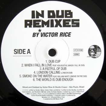 LP Dub Spencer & Trance Hill: In Dub Remixes By Victor Rice LTD