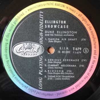 LP Duke Ellington And His Orchestra: Ellington Showcase