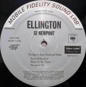 LP Duke Ellington And His Orchestra: Ellington At Newport LTD | NUM