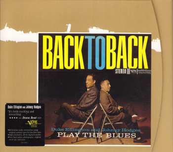 CD Duke Ellington: Back To Back (Duke Ellington And Johnny Hodges Play The Blues)