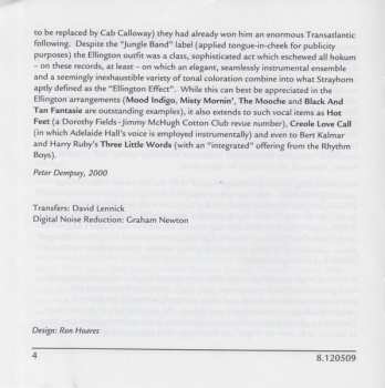 CD Duke Ellington: Cotton Club Stomp - 1927-1931