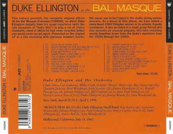 CD Duke Ellington: Duke Ellington At The Bal Masque