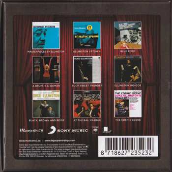 9CD/Box Set Duke Ellington: The Complete Columbia Studio Albums Collection 1951-1958