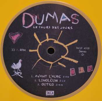 2LP Dumas: Le Cours Des Jours LTD | CLR
