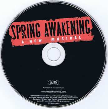 CD Duncan Sheik: Spring Awakening: A New Musical