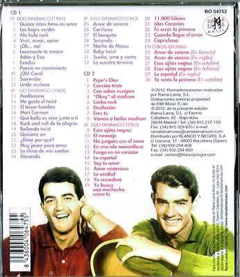 2CD Dúo Dinámico: Vol. 3 - Sus Cuatro Primeros LP's (1961 - 1965)