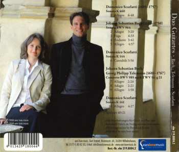 CD Johann Sebastian Bach: Barock-Transkriptionen Für 2 Guitarren