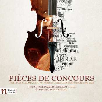 Album Duo Puchhammer/Desjardins: Pièces de Concours (Virtuosic Romantic Works By French Composers 1896-1938)