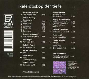 CD Duo Risonanza: Kaleidoskop der Tiefe