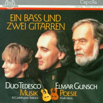 CD Mario Castelnuovo Tedesco: Musik Und Poesie