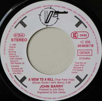 SP Duran Duran: A View To A Kill (Im Angesicht Des Todes)