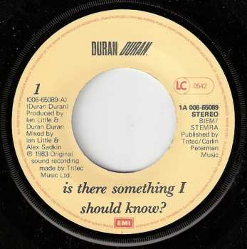 SP Duran Duran: Is There Something I Should Know?