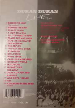DVD Duran Duran: Live 2011 (A Diamond In The Mind)