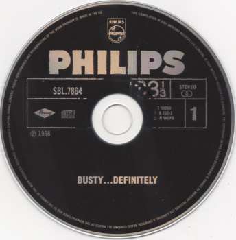 CD Dusty Springfield: Dusty... Definitely