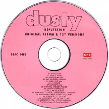 2CD/DVD Dusty Springfield: Reputation