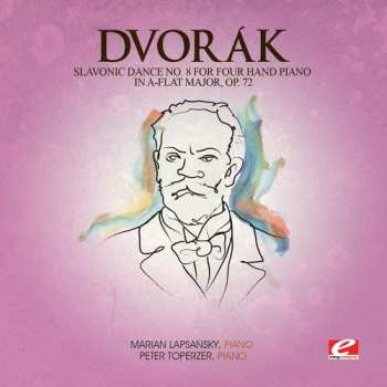 CD Antonín Dvořák: Slavonic Dance 8 Four Hand Piano A-flat Maj 72