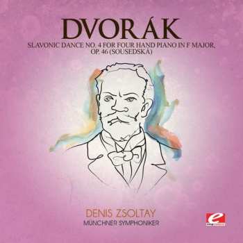 Album Dvorak: Slavonic Dance 4 Four Hand Piano F Maj 46