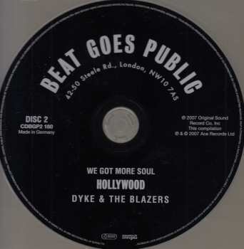 2CD Dyke & The Blazers: We Got More Soul (The Ultimate Broadway Funk)