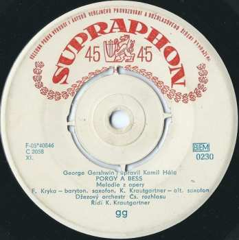 SP Czechoslovak Radio Jazz Orchestra: Porgy A Bess